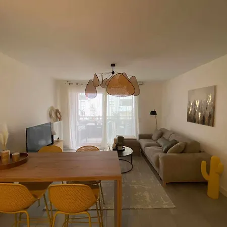 Joli T2 Neuf A Ondres, Quartier Calme, Proche Etang Et Plage, Pour 4 Personnes - Fr-1-239-1066 דירה אונדרה